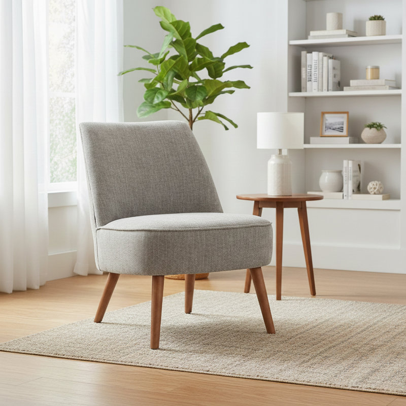 Bedroom Chair, Grey