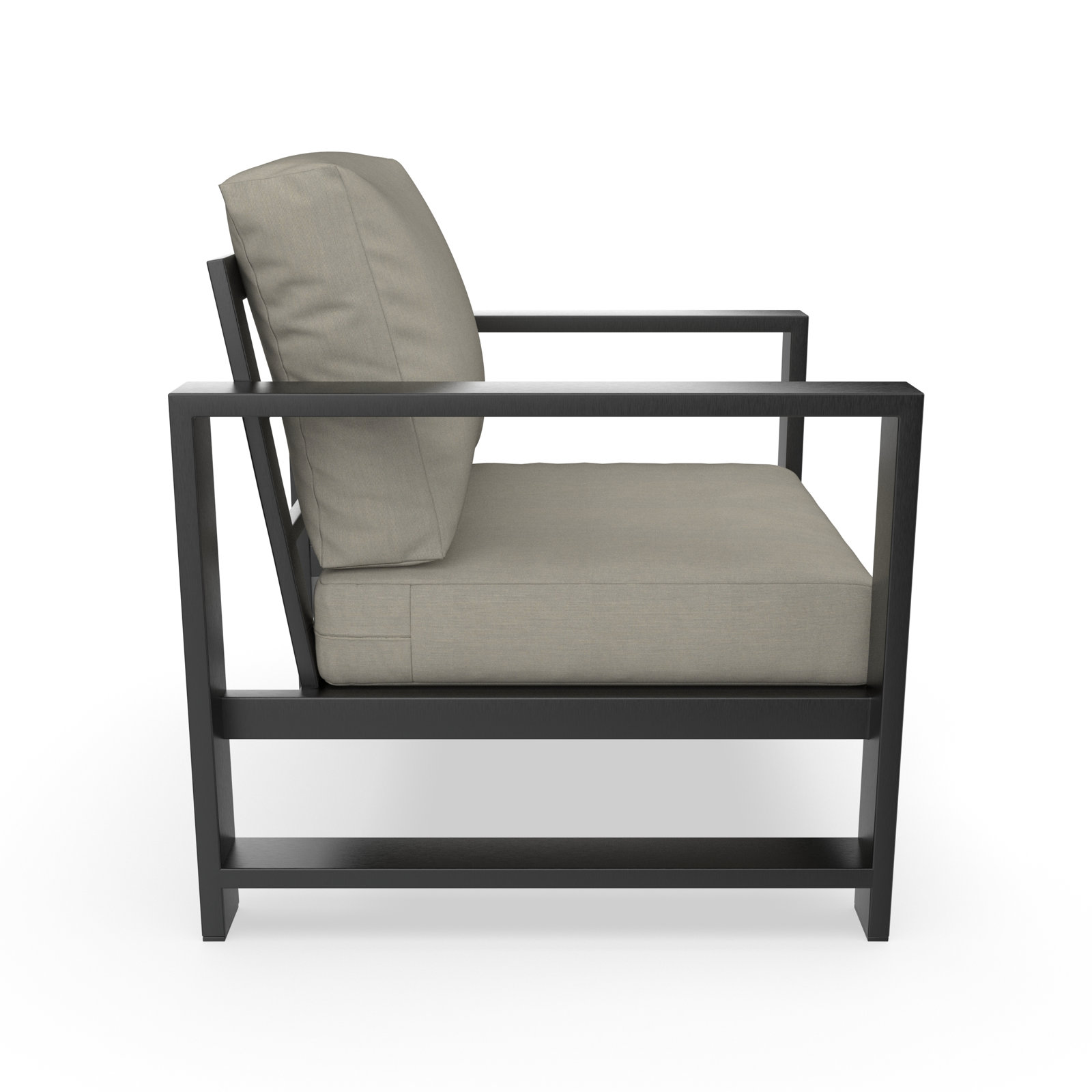 Dulcie Sunbrella® Patio Lounge Chair, Sunbrella Spectrum Dove