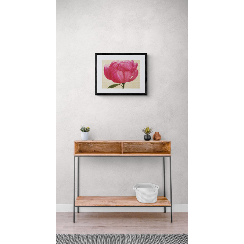Pivoine rose par Karen Sikie