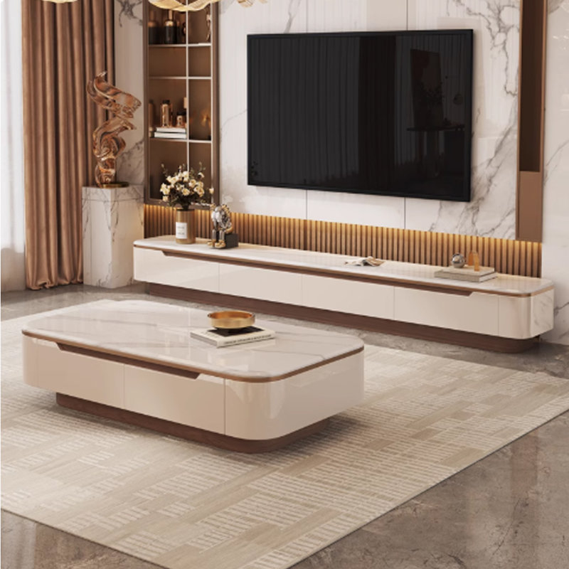 Table basse Luxury, H 16,5 po x L 59 po x l 31,4 po