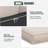 11-Pcs Outdoor Patio Cushion Cover Set  For 5-Seat Sectional Sofa, Covers Only-319544869