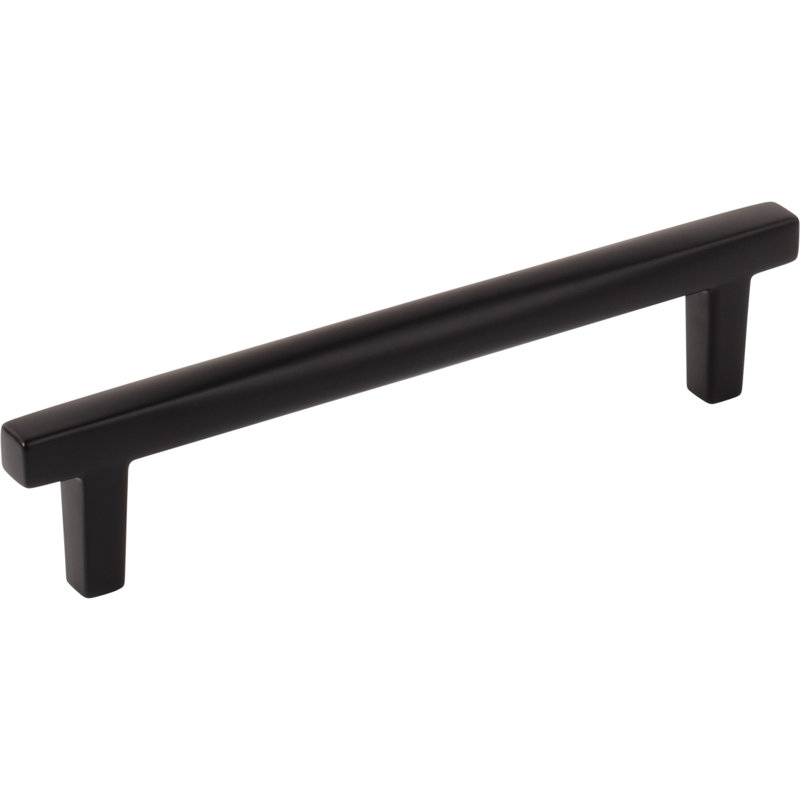 Whitlock Bar Pull, Matte Black, 6 5/16"