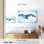 Baleine bleue en bois Brampt-106052328
