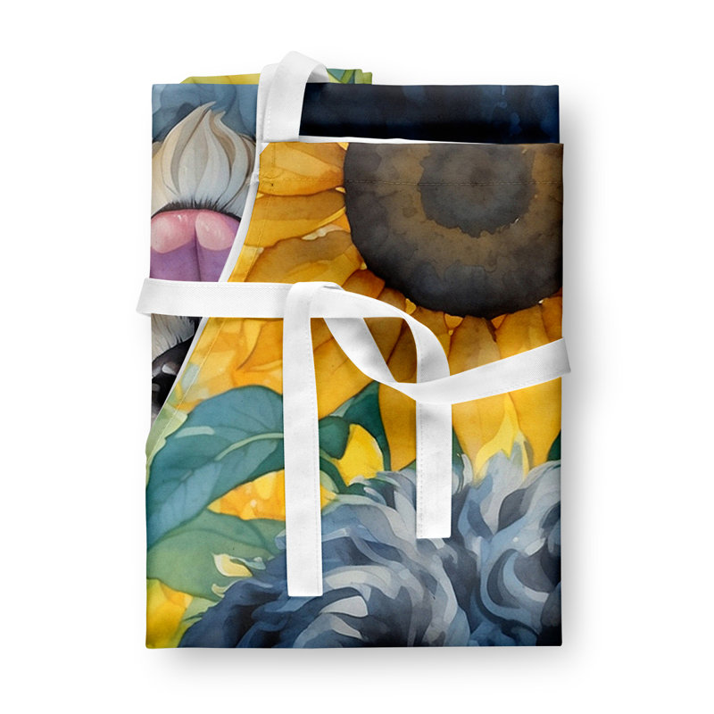 Floral Bib Apron