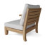 Ensemble de conversation modulaire en teck avec coussins Sunbrella 10 pièces Gatsby
