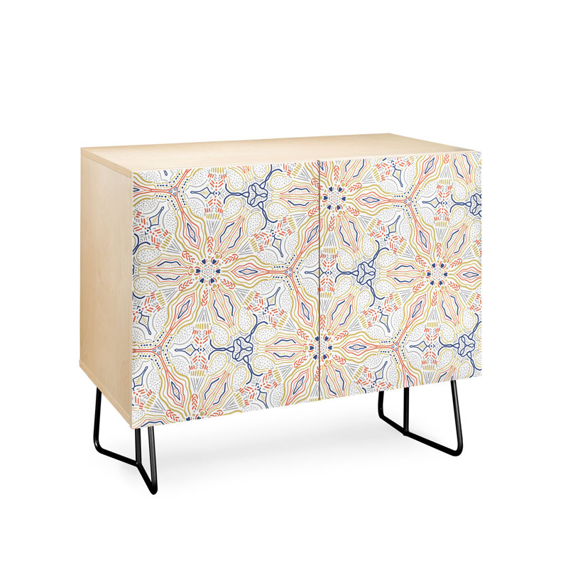 Armoire d'appoint 2 portes Riccardo, Noir