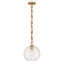 Mini-luminaire suspendu 1 lumière 9,75 po Elyric