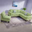 Dendrobium Calico 4-piece Living Room Sofa Set – Solid Wood Frame With Anti-pilling Fabric & Dual-layer Spring System – Modular Design, Mould-proof, Eco-friendly-185805740