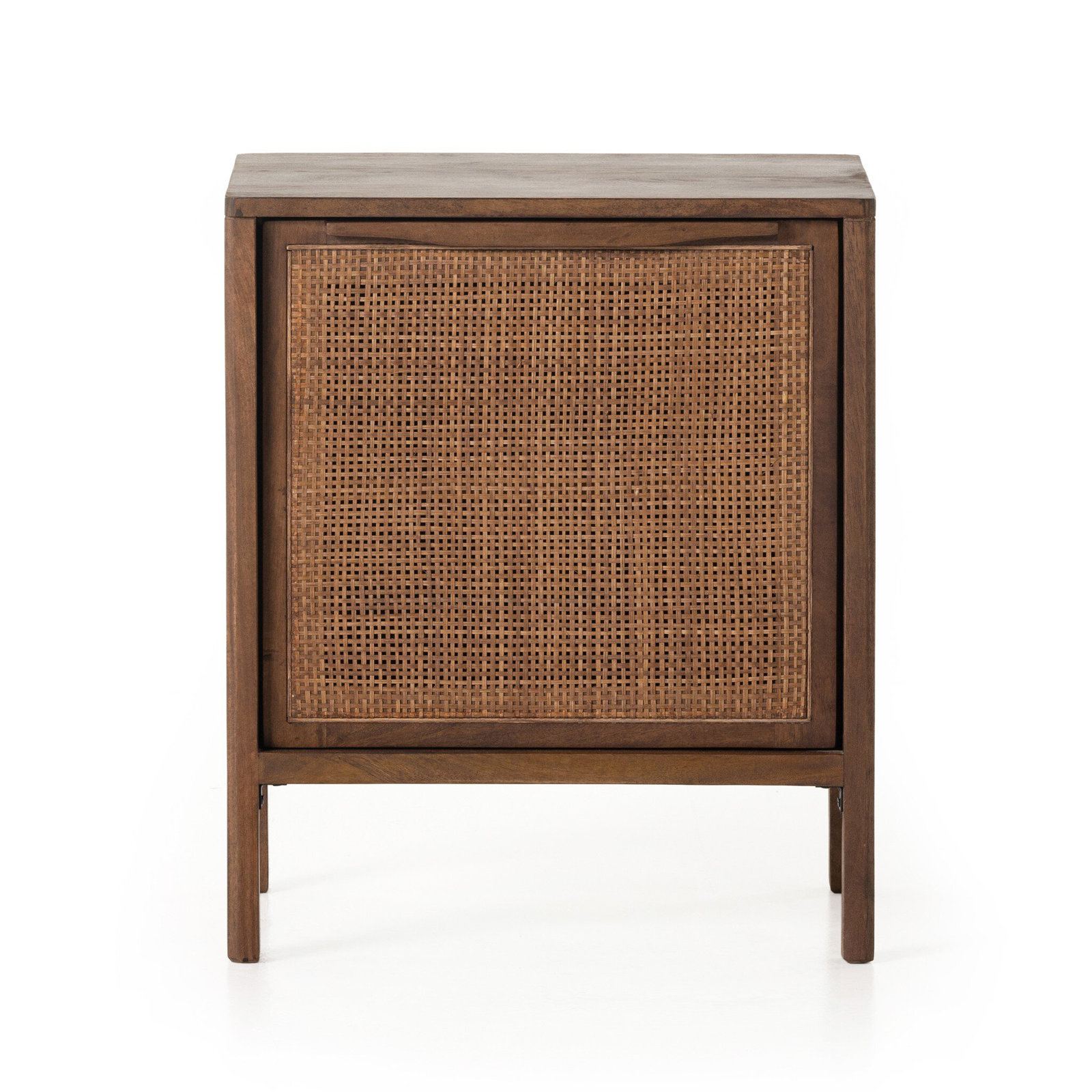 Nellie Cane Nightstand, Right, Brown