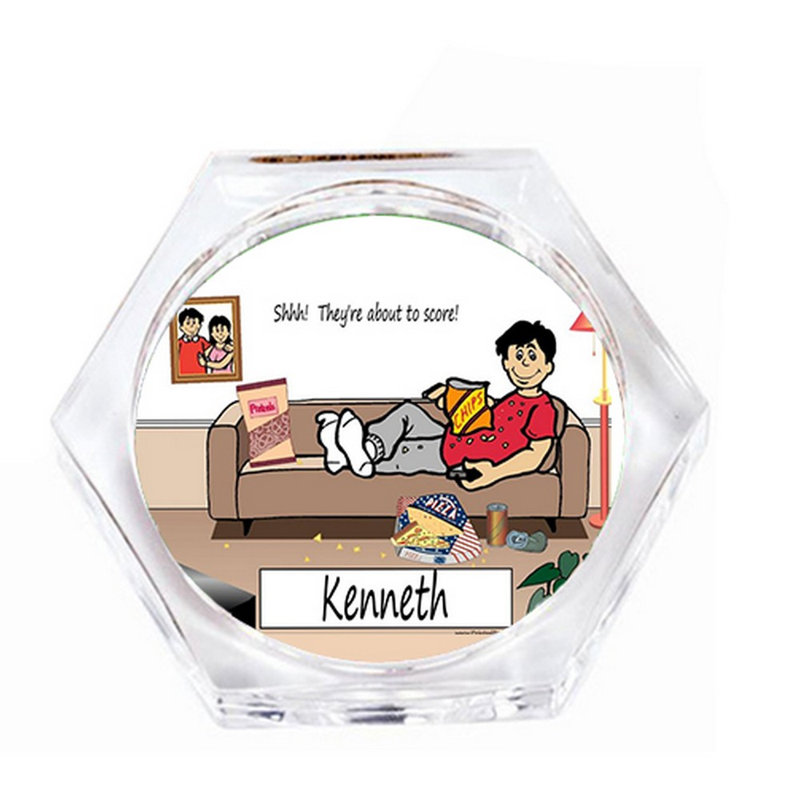 Ensemble de 4 sous-verres personnalisables, Oui