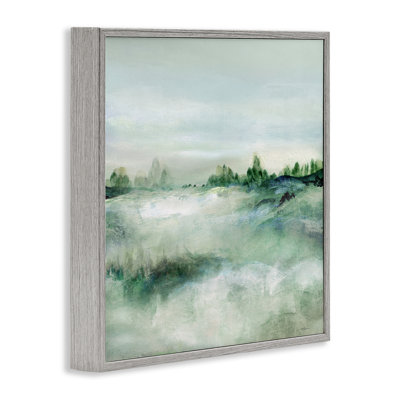 Giclée lointaine encadrée, design par Carol Robinson