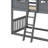 Twin Over Twin House Bunk Bed With Ladder-895721108