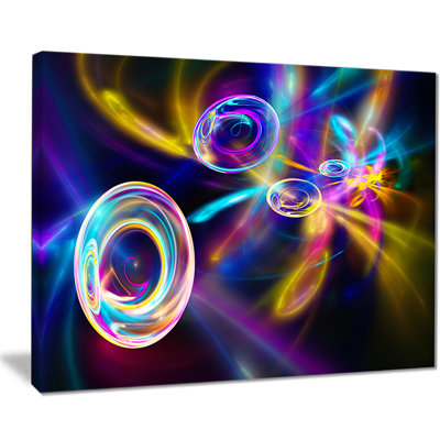 " Blue Fractal Desktop Wallpaper "