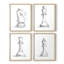 Chess Room Study I, ensemble de 4 encadrés-191473520-191473523