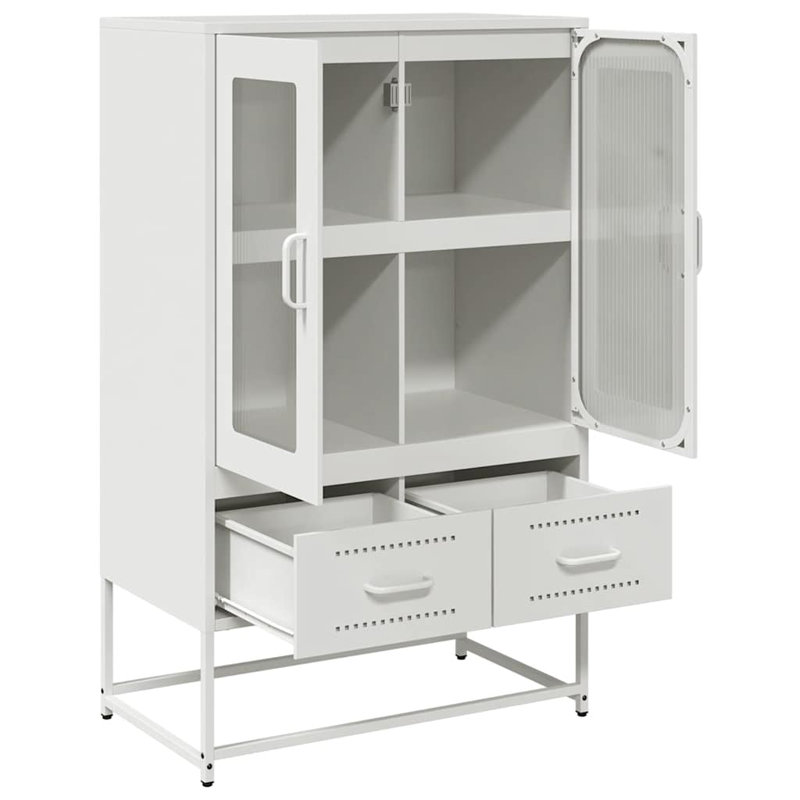 Azizul 68cm Sideboard, White