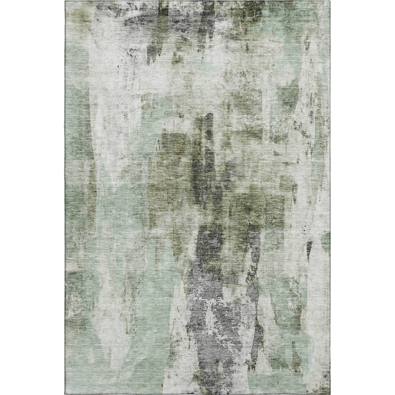 Tapis de qualité supérieure lavable à la machine Dahl AMF1076, Rectangulaire 8 pi x 10 pi