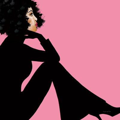 She Is Everything I Crop by Mercedes Lopez Charro - Wrapped Canvas Print