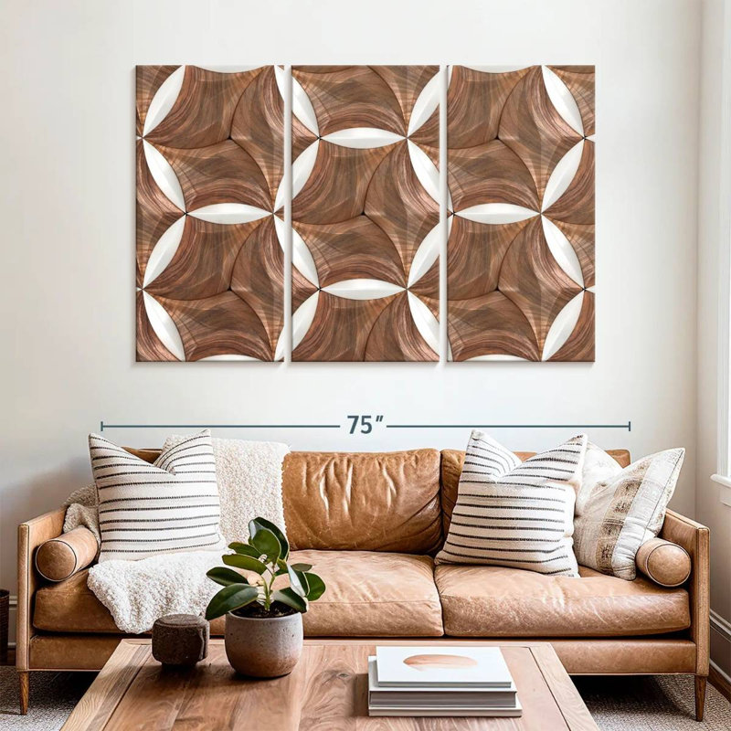 Avery Geometric Hexagonal Tiles, 42" H x 65" W