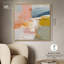 "Soft and Vibrant III", reproduction d'art sur toile par Art Remedy, cadre doré, 40 x 40-391875786-391875794