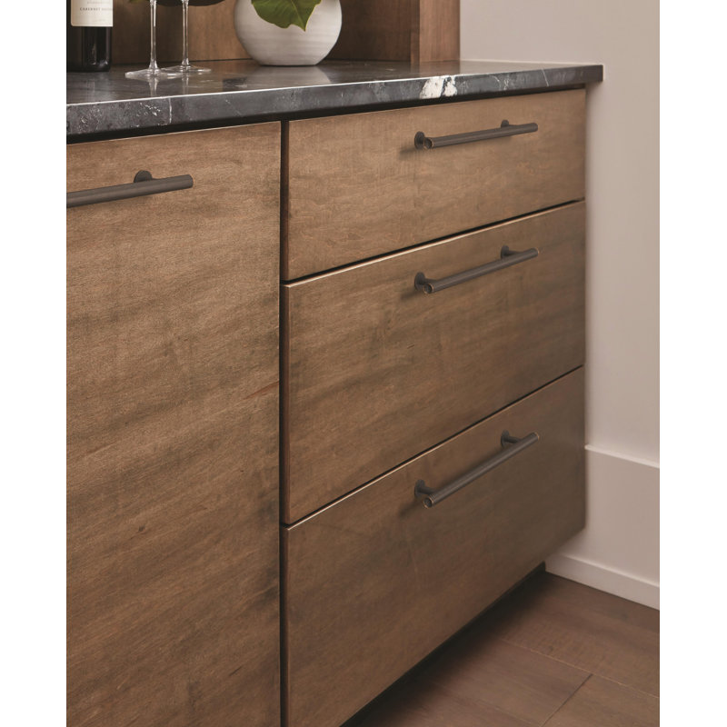 Radius Bar Pull, 5.0625", Oil Rubbed Bronze
