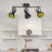 Burhans 18.5 in. 3 -Light Fixed Track Kit with and