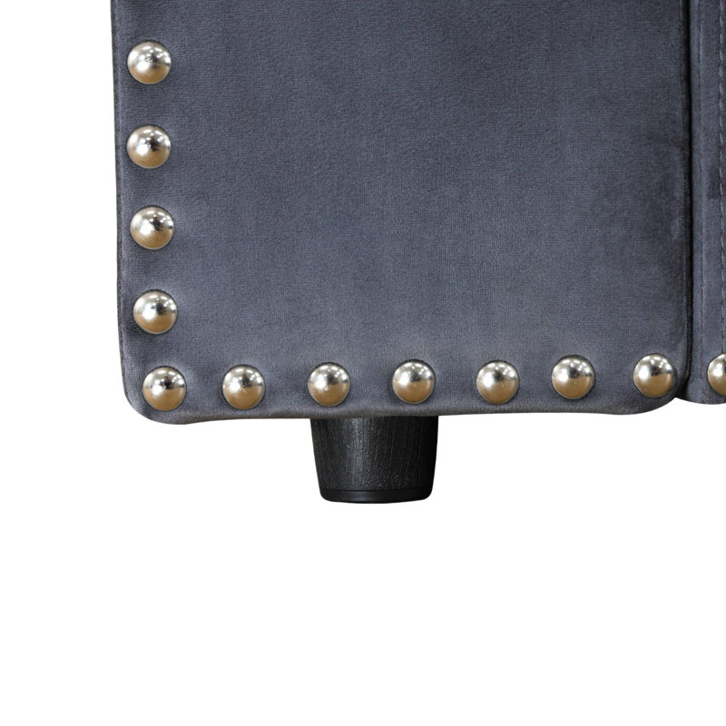 Ensemble de canapé modulaire en microfibre 3 pièces Artisan, Microfibre gris foncé