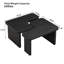 Table basse rectangulaire en bois détachable-1510657334