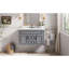 Armoire de salle de bain avec lavabo en céramique et tiroirs-129606549