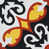Black/Orange