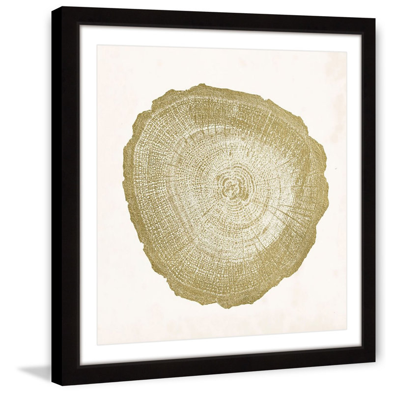 "Tree Ring IV", reproduction encadrée, H 12 po x l 12 po x P 1,5 po