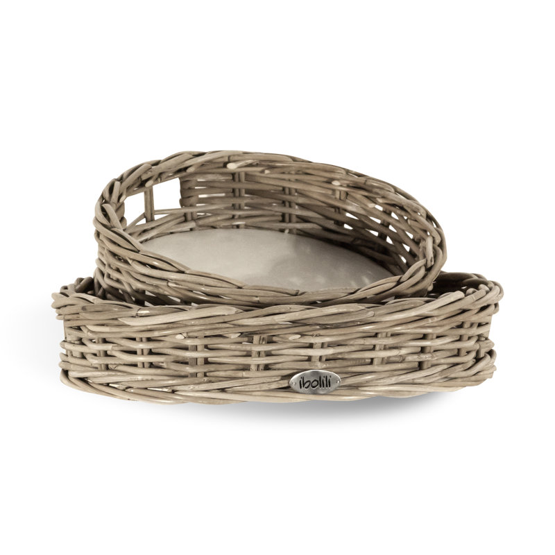 Ibolili Wicker Decorative Basket