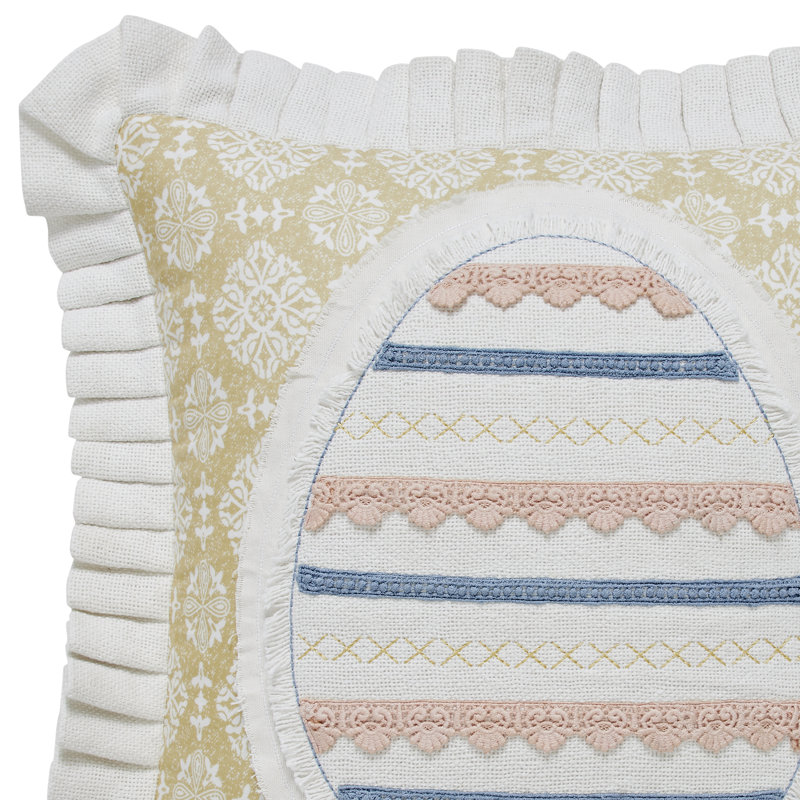 Timeless Classics Cotton Damask Throw Pillow