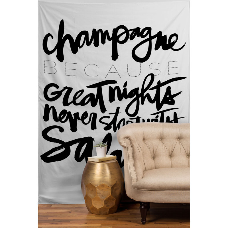 Tapisserie à kal barteski champagne