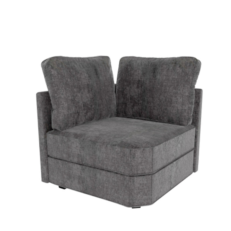 Modular Sectional Sofa Convertible Sofa Couch Set with Storage for Living Room, Gray