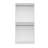Modern White Wardrobe, 100% Melamine Coated Particle Board, 35.4 x 82.7 x 20.5 inches | Durable & Stylish Design, Perfect for Bedroom & Storage Solutions | Sleek Solid Color Finish, Spacious Interior-2134998048
