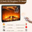 Meuble télé pour téléviseur de 70 po ou moins Farmhouse Fireplace-903117486
