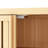 Large Capacity Bamboo Storage Cabinet with Shelves for Bathroom & Living Room-238493720