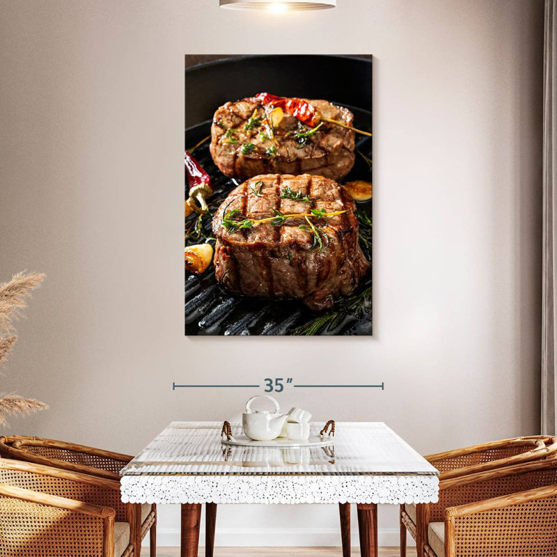 Yarlin Grilled Steak Fillet, 48" H x 32" W