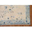 Tapis beige en laine noué à la main de conception unique 4 pi x 4 pi 10 po New Age