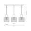 Sobresa 3 - Light Matte Black Kitchen Island Pendant