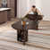 Transformer Round Table - Dark Walnut