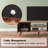 Bria 53.5" W Mid-Century TV Stand for TVs up to 60", Modern TV Stand with Adjustable Shelf and 2 Large Cabinets, Wooden Media Console for Living Room and Bedroom-1083225107