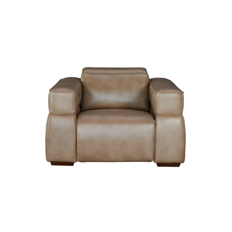 Matteo Reclining Chair, LE0601 Genuine Leather