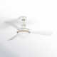 Burghard 50'' 3 Blade Ceiling Fan with LED Light Kit