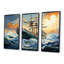 The Pirate Boat Odyssey's Voyage II - Classics, art mural-1803834148-1803834150