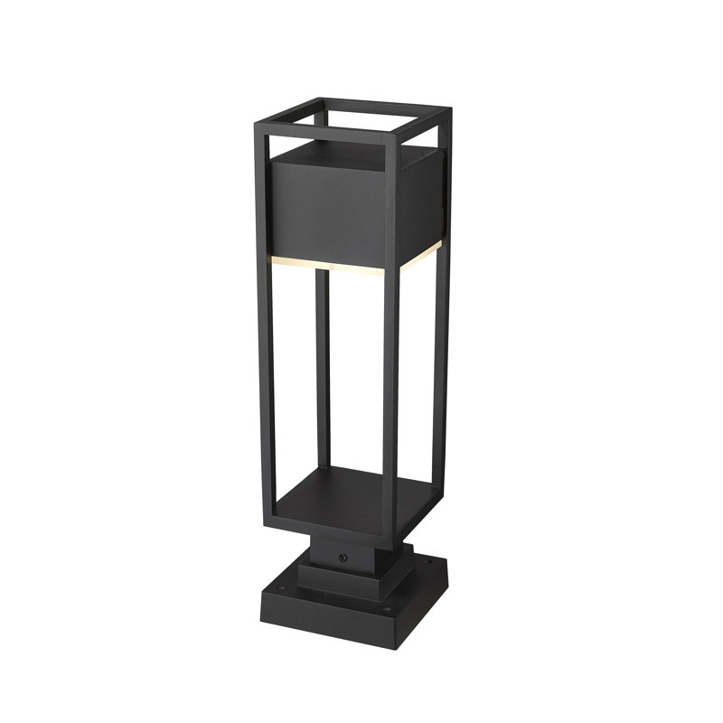 Luminaire encastré à DEL 1 lumière Esquibel, H 22,25 po x l 6,25 po x P 6,25 po