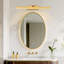Luminaire de meuble-lavabo moderne sans fil à DEL - intensité variable 3CCT, télécommande, rechargeable, installation magnétique facile-20572534