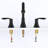 Bathroom faucet with 360 degree turn spout-110825943