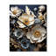 Les boutons d'or émergent de l'ombre en noir - Horloges murales Buttercups-1557056456