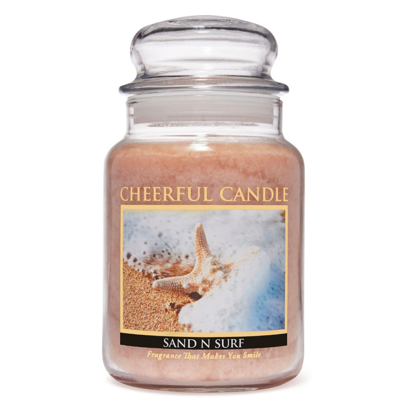 Sand N Surf Scented Jar Candle